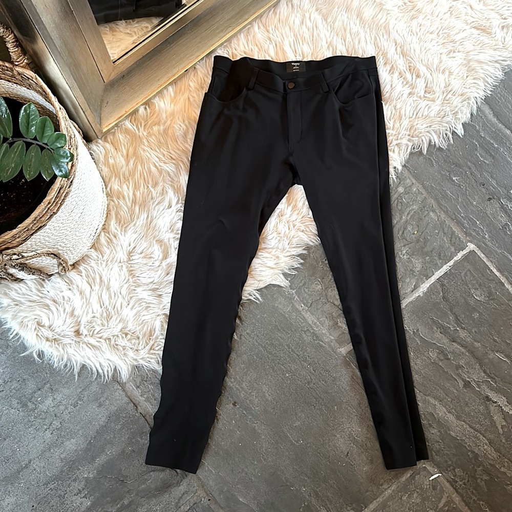 Theory Raffi Slim Fit 5-Pocket Tech Pant
